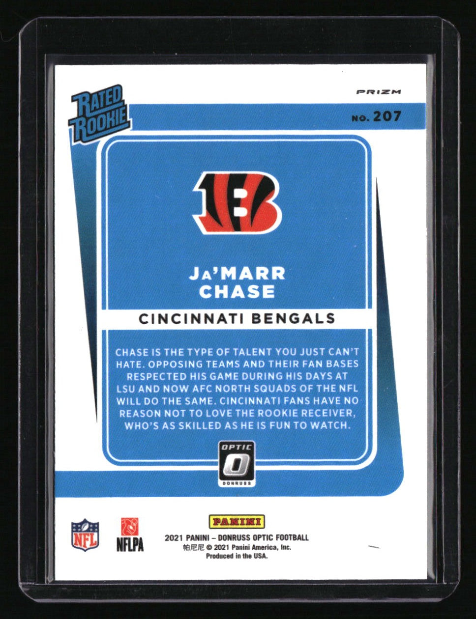 2021 Donruss Optic Ja'Marr Chase Bronze