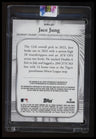 2025 Topps Sterling Baseball Jace Jung Patch Auto #/25
