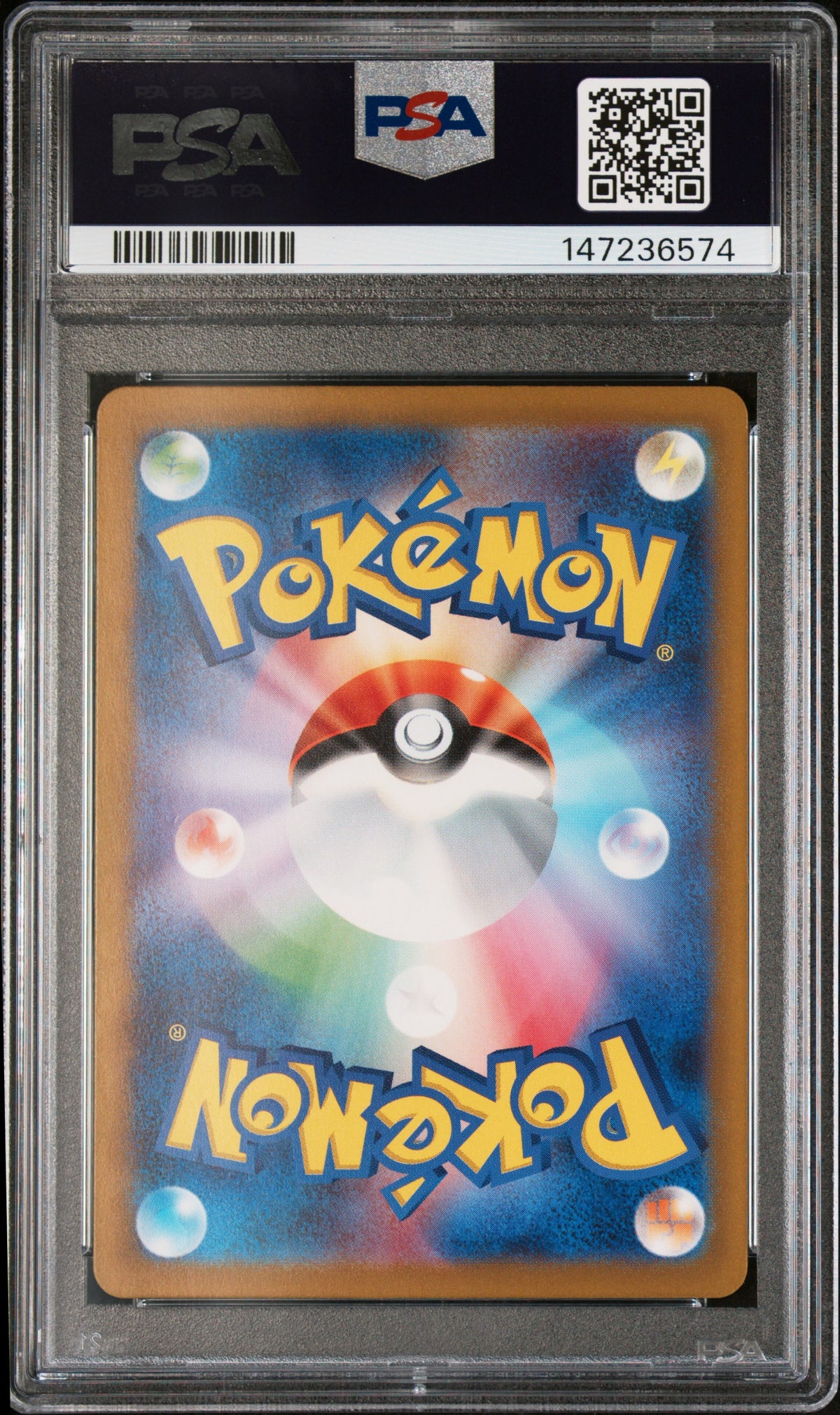 2023 Pokemon Japanese Sv3-Ruler Of The Black Flame Larvitar Art Rare PSA 9