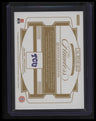 2023 Panini Flawless Collegiate Quentin Johnston Rookie Patch Auto Gold #/10