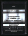 2026 Topps Chrome Reggie Jackson Chromographs Gold Refractor #/50