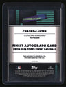 2026 Finest Chase DeLauter Finest Autographs Refractors
