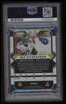 2021 Panini Obsidian #133 Dez Fitzpatrick Electric Etch Yellow PSA 9