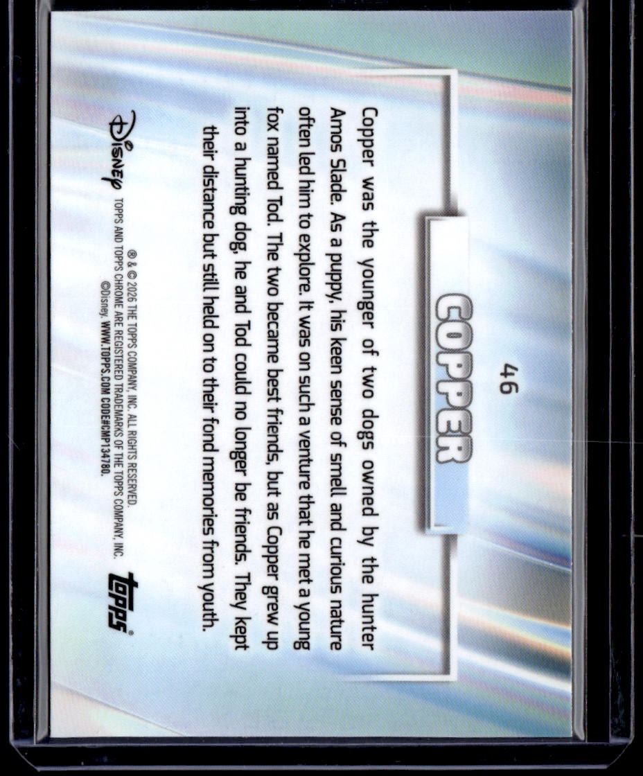 2026 Topps Chrome Disney Copper Green Wave Refractor /99