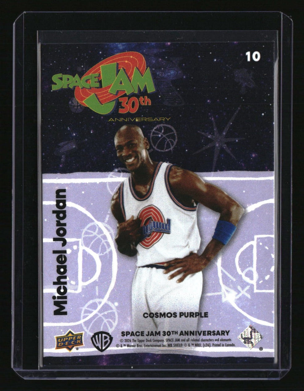2026 Upper Deck Space Jam 30th Anniversary Michael Jordan Cosmos Purple
