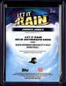 2025-26 Bowman's Best University Jamier Jones Let It Rain Relic Auto Black #/10