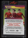 2022 Leaf Vivid Cannonier / Clark / Corness Triple Autos Navy Blue #/5