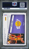 2020 Panini Donruss Optic Signature Series Jerry West Choice PSA 10