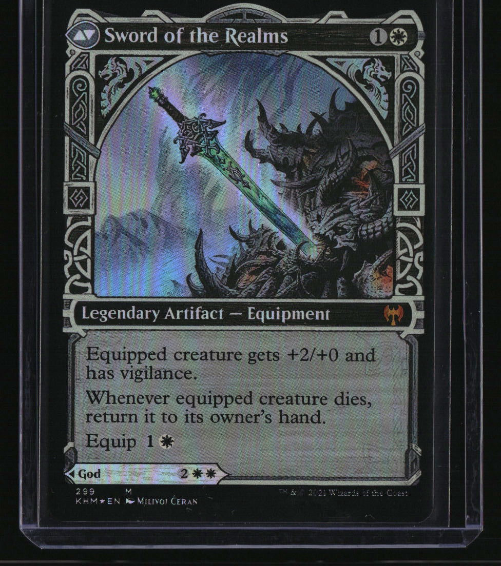 Kaldheim Halvar, God of Battle (Showcase) Foil