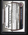 2023 Bowman Draft Nolan McLean Chrome Yellow Lunar Crater Refractor #/75