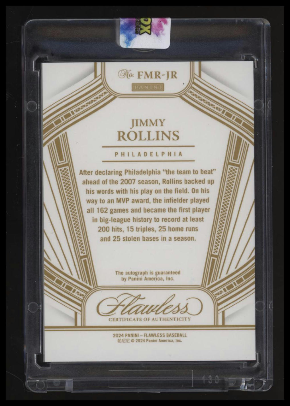 2021 Panini National Treasures Jordan Love Signatures Gold #/35