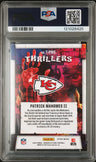 2024 Panini Rookies & Stars Thrillers Patrick Mahomes II Red Plaid PSA 9