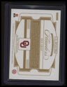 2023 Panini Flawless Collegiate Eric Gray Rookie Patch Auto Horizontal Gold #/10