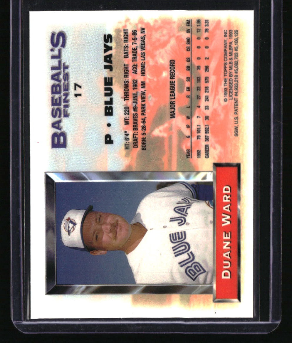 1993 Finest Duane Ward Refractors