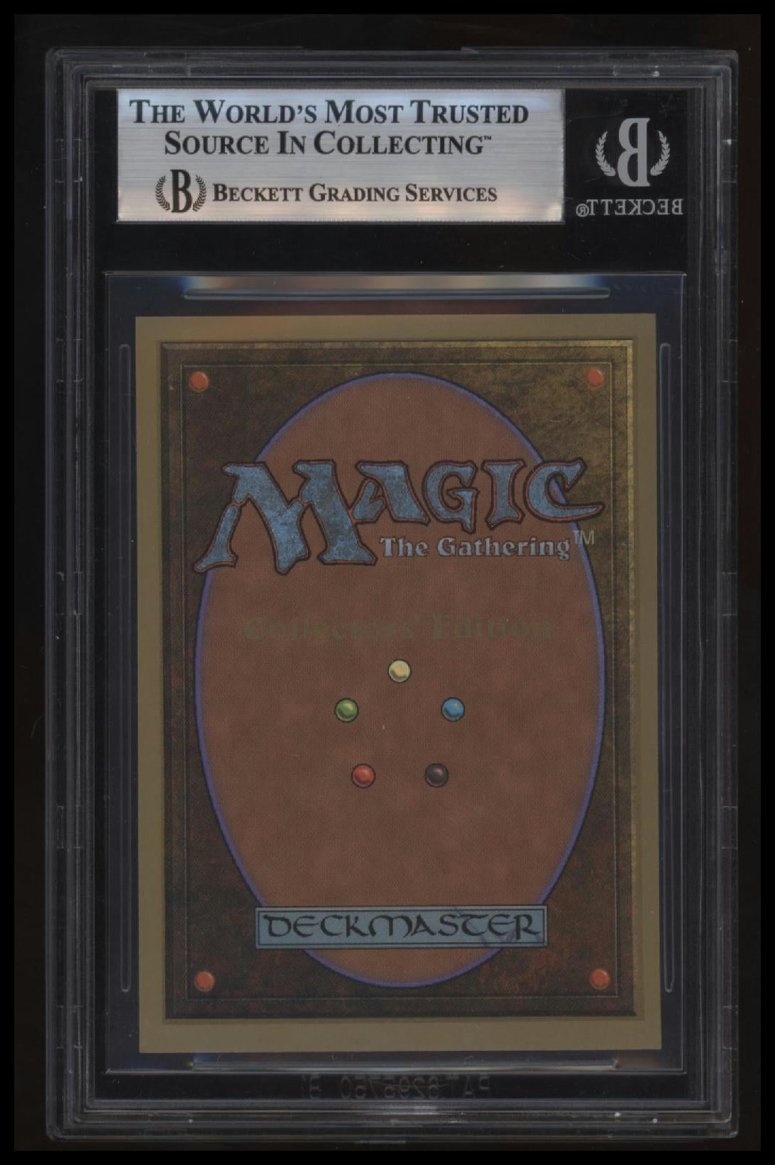 1993 Magic The Gathering Collector's Edition Ancestral Recall R BGS 8.0