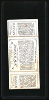 1912 Hassan Triple Folder T202 Just Before the Battle Rube Marquard Chief Meyers