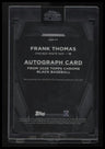 2026 Topps Chrome Black Frank Thomas Autographs