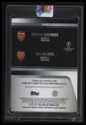2025-26 Topps Chrome UEFA Club Competitions Ødegaard / Rice Auto Orange #/25