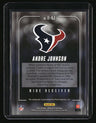 2023 Panini Absolute Andre Johnson Iconic Ink Green #/25