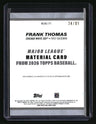 2026 Topps Frank Thomas Major League Materials Relics Green (Series Two) #/99
