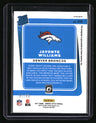 2021 Donruss Optic Javonte Williams Rated Rookies Autographs Blue #/99