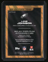 2026 Topps Flagship Lane Johnson 2025 All Topps Team Autographs Green #/99