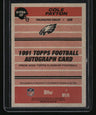 2026 Topps Flagship Cole Payton 35th Anniversary Rookie Autographs Green #/99