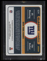 2022 Panini Classics Eli Manning / Tiki Barber Classic Combos Signatures Red #/6