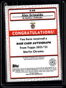 2021-22 Merlin UEFA Champions League Álex Grimaldo Autographs