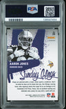2024 Panini Donruss Optic Sunday Kings Aaron Jones PSA 10