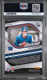 2025 Panini Prizm Jaxson Dart Blue Wave PSA 10