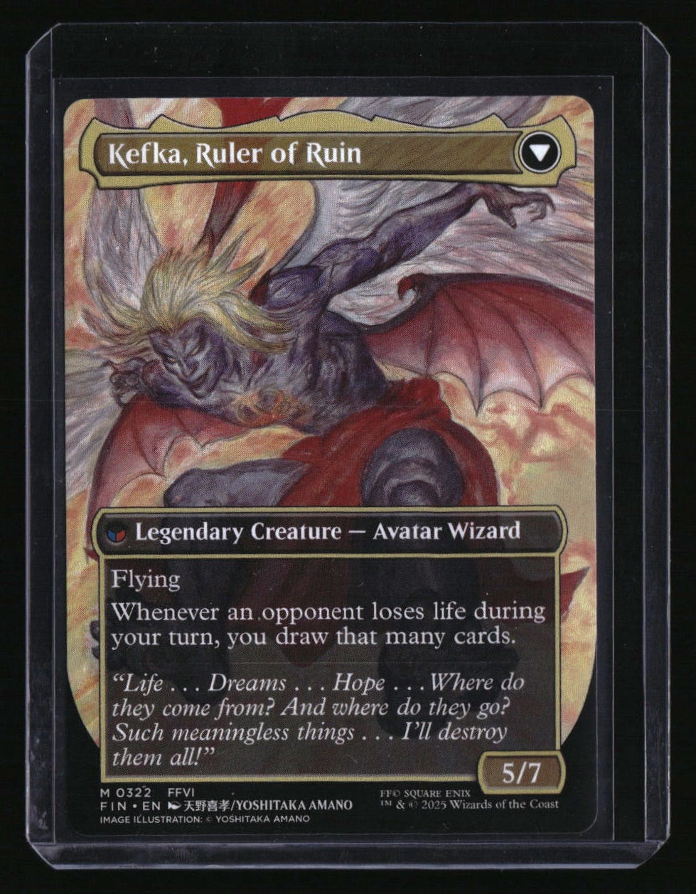 FINAL FANTASY Kefka, Court Mage (0322) (Borderless)