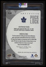 2025-26 Upper Deck Artifacts Auston Matthews Puck Luck #/4
