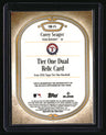 2026 Topps Tier One Corey Seager Tier One Relics Dual Patch Blue #/99