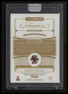2023 Panini Flawless Collegiate Zay Flowers Rookie Gems Signatures Ruby #/20
