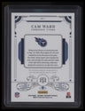 2025 Panini National Treasures Cam Ward Rookie Dual Materials #/99