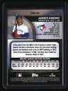 2025 Stadium Club Andrés Giménez Base Autographs Gold Foil #/50