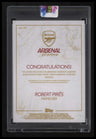 2023/24 Topps Arsenal Forever Robert Pires Auto #/15 Purple