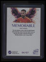 2026 Futera World Football Unbreakable Dani Carvajal Memorable Purple #/7