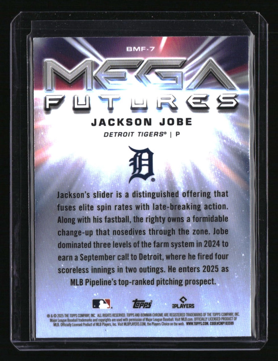 2025 Bowman Jackson Jobe Mega Futures