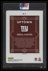 2025 Donruss Optic Abdul Carter Uptown