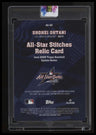 2025 Topps Update Shohei Ohtani All-Star Stitches