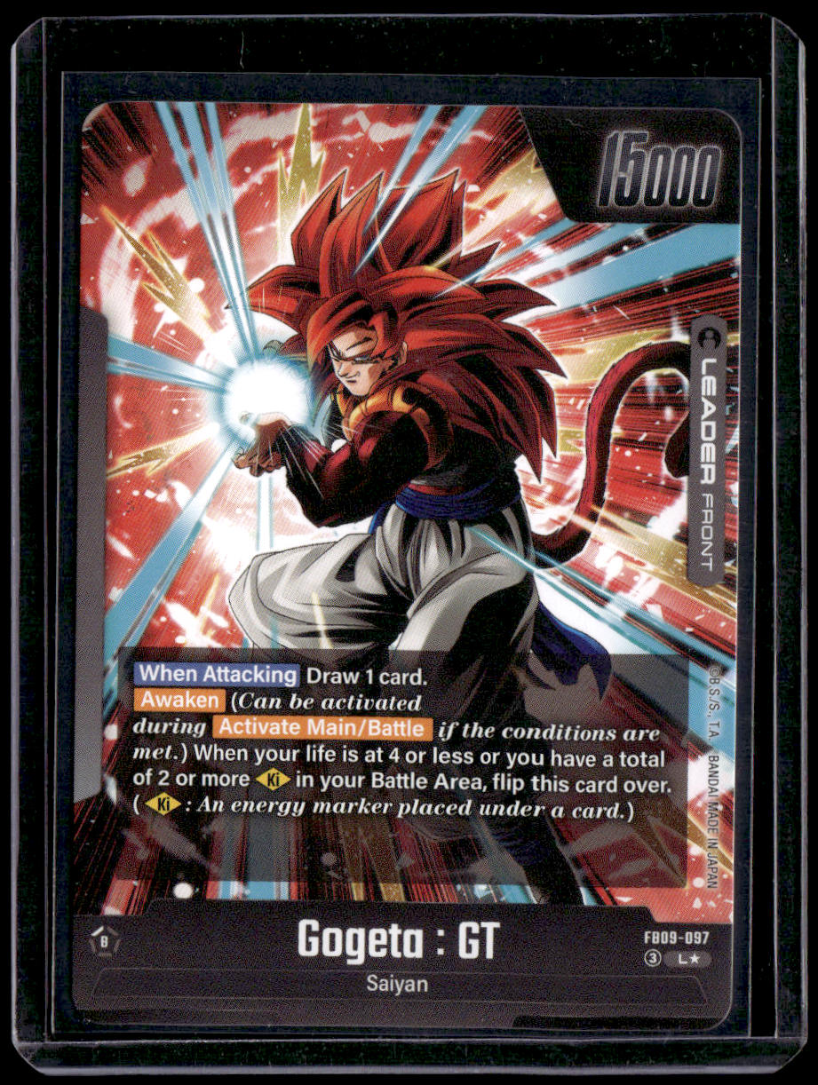 Dual Evolution Gogeta : GT (Alternate Art)
