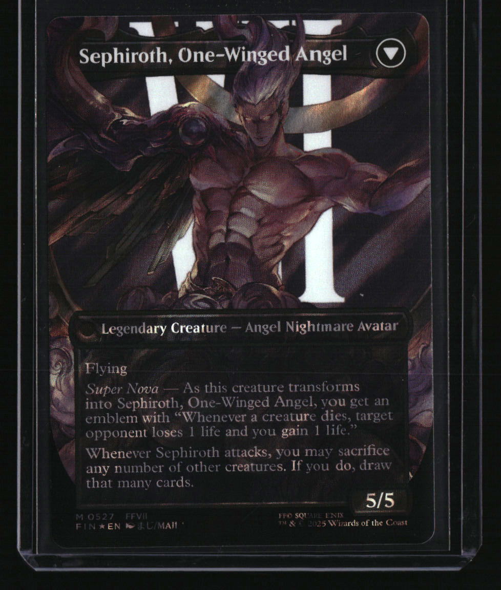 FINAL FANTASY Sephiroth, Fabled SOLDIER (Borderless) (Surge Foil)