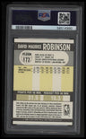 1990 Fleer David Robinson PSA 9