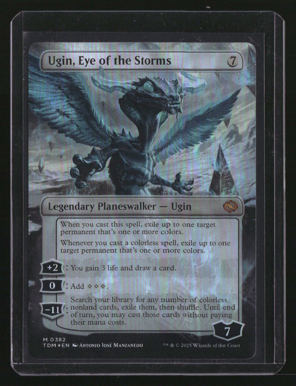 Tarkir: Dragonstorm Ugin, Eye of the Storms (Borderless)