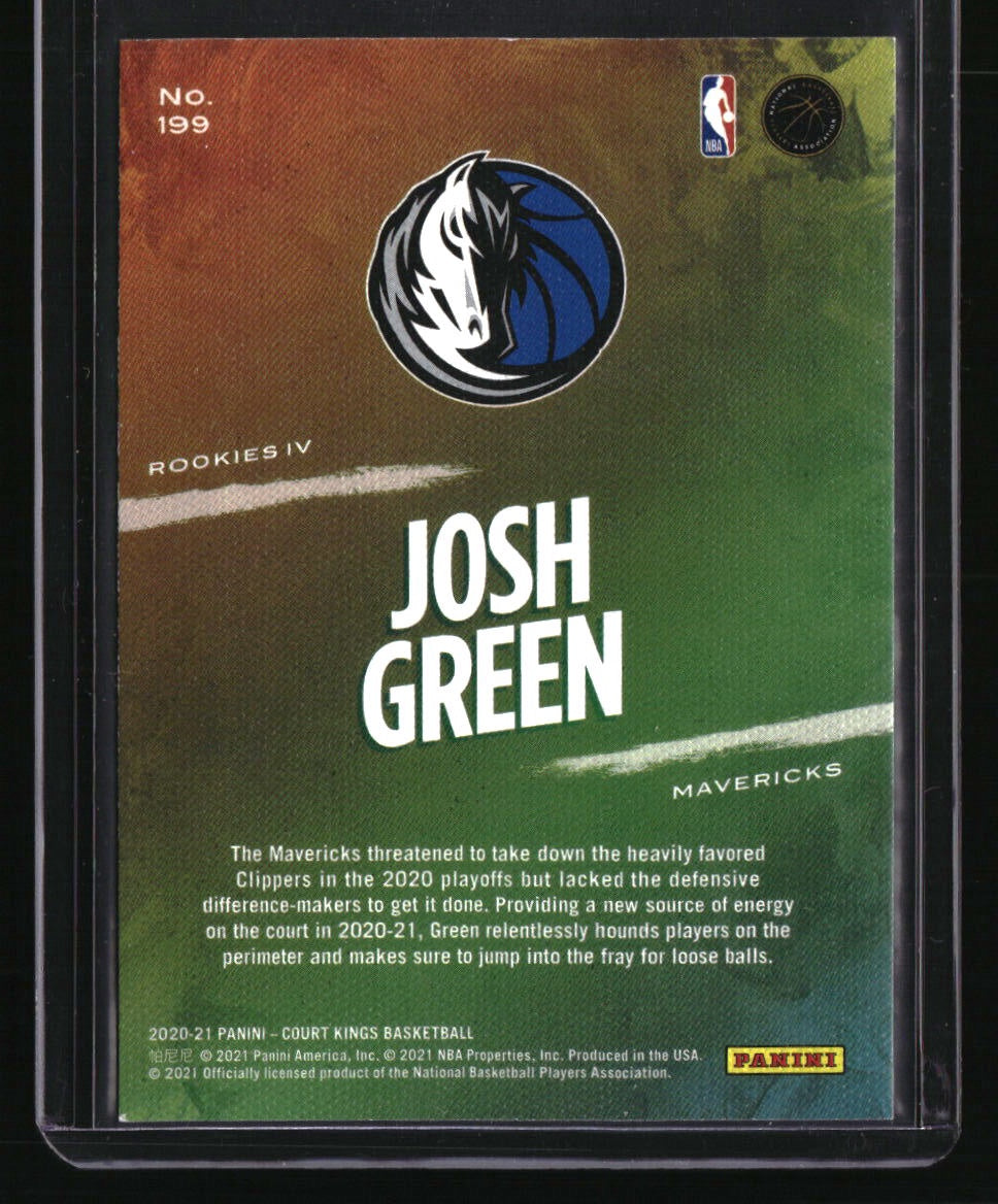 2020-21 Panini Court Kings Josh Green