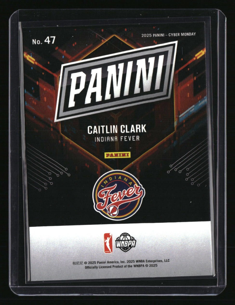 2025 Panini Cyber Monday Caitlin Clark #/199
