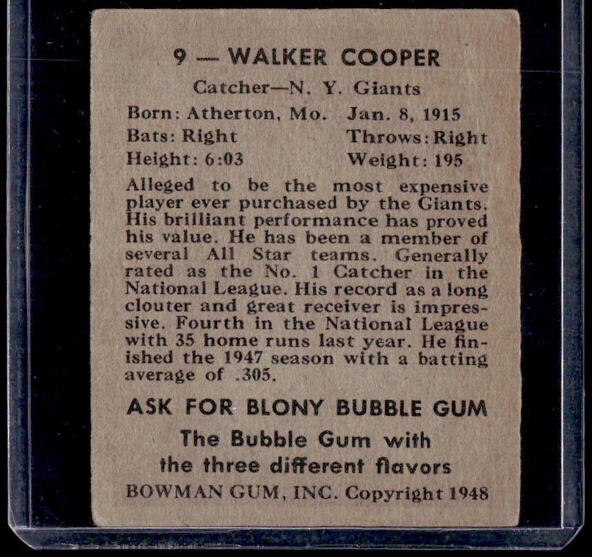 1948 Bowman Walker Cooper
