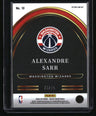2024-25 Panini Select Alexandre Sarr Select Future Blue Prizms #/75